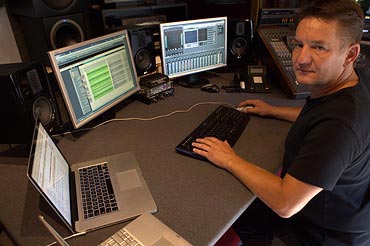 Eckhard Kuchenbecker in seinem Studio